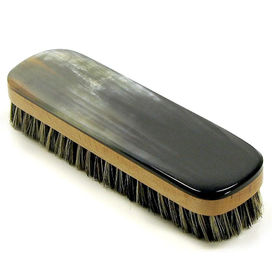 Abbeyhorn Oxhorn Rectangular Clothes Brush