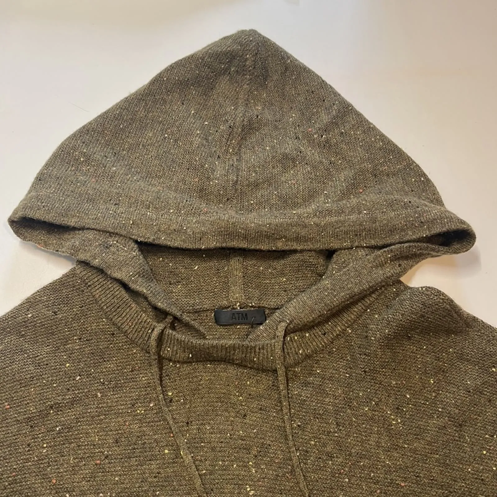 ATM Collection Men’s Sable Green Heather Hoodie w/ Front Pocket