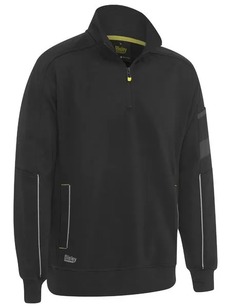 Bisley 1/4 Work Fleece Pullover BK6924