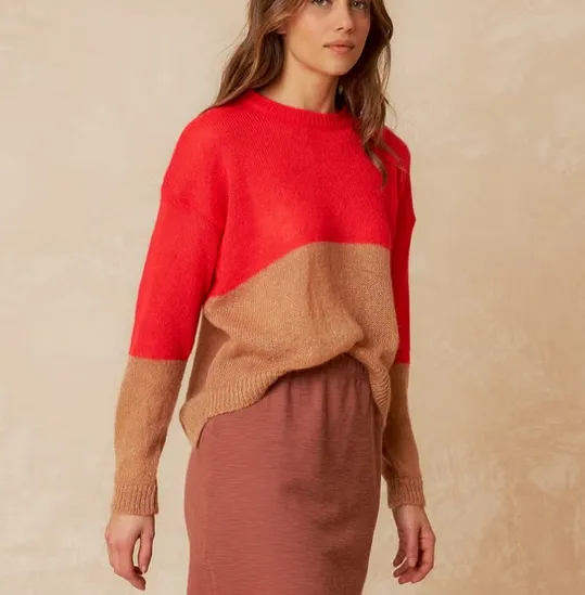 Coral Sweater