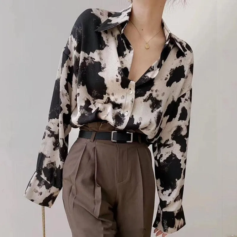 Cow Print Shirt