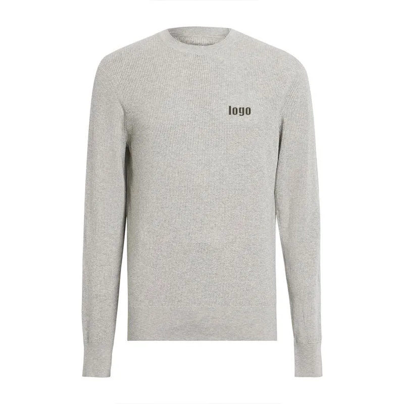 Custom 100% Cotton Men Knit Sweater - OEM/ODM Sweater Manufacturer