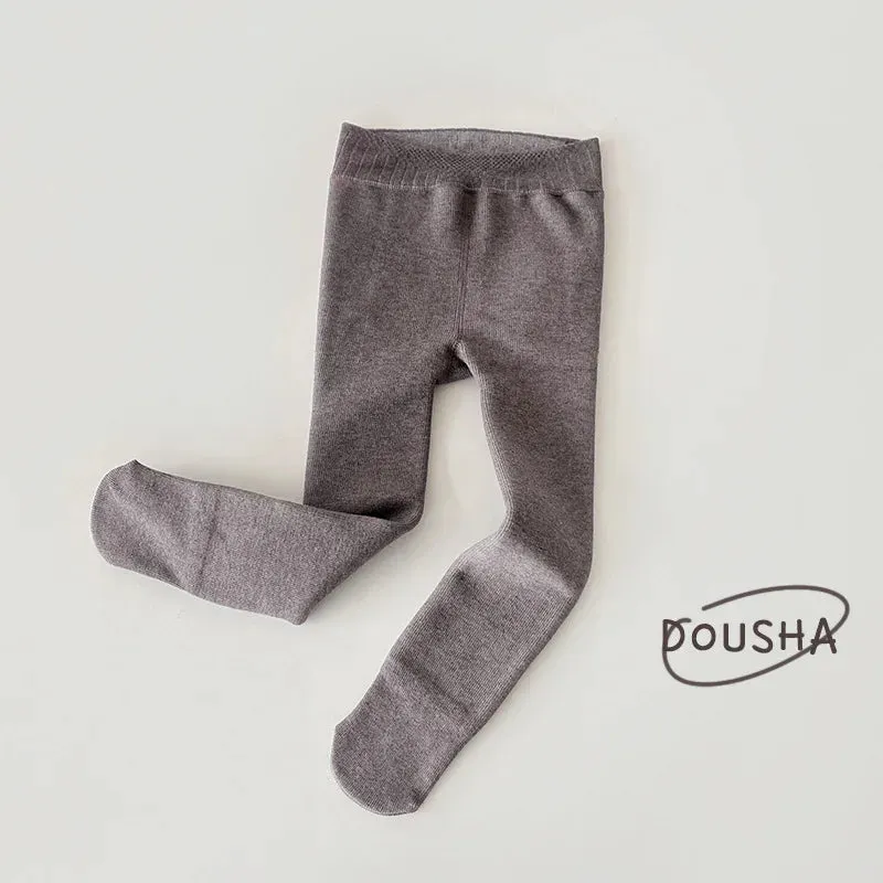 Fur-Lined Kids Leggings