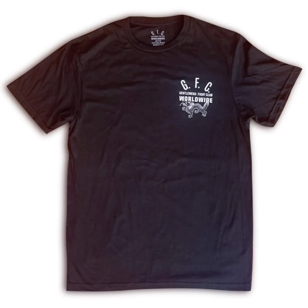 GFC 'Worldwide' 60/40 LIGHTWEIGHT Tee - Black