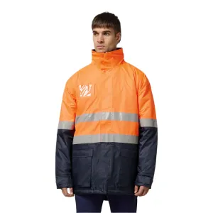 Hard Yakka Core Hi-Vis 2 Tone Taped Quilted Waterproof Jacket (Y06685)