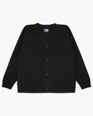 Japan Blue JBKN1002 Inlay Heavyweight Cardigan - Black