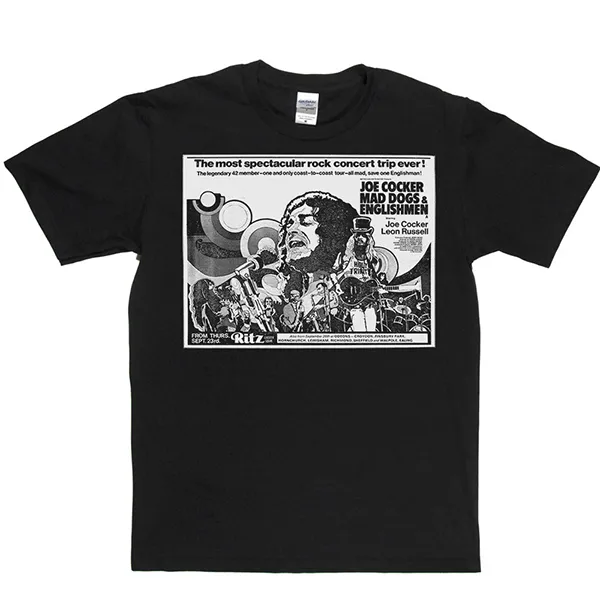 Joe Cocker Mad Dogs T Shirt