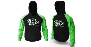 Kawasaki Team Green Hooded Sweatshirt Men's