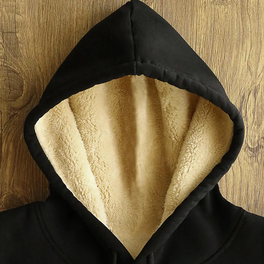 Let Them Keep Shining Crew Collar Fleece Sherpa Hoodie