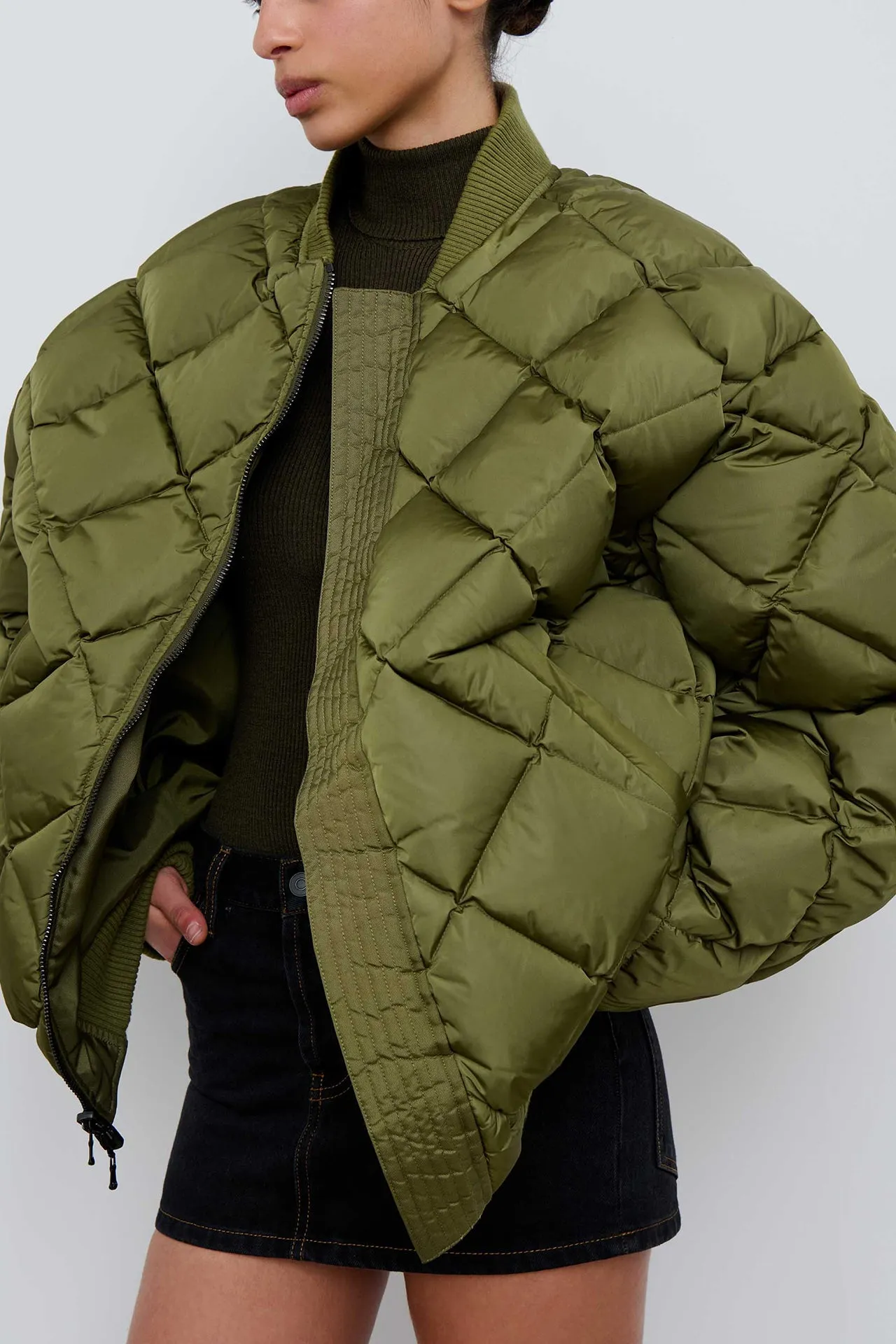 Military Reversible Bomber Jacket