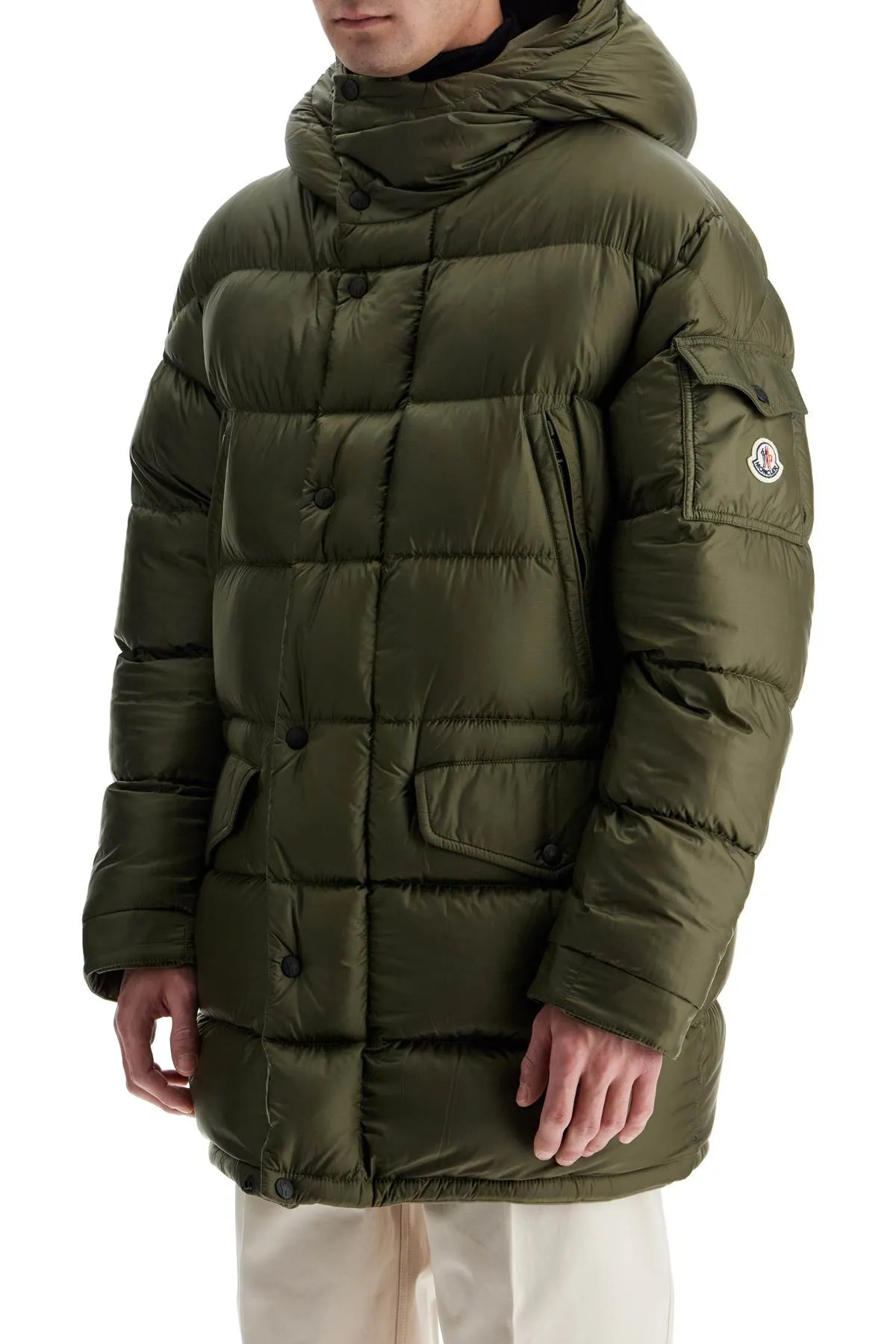 Moncler Reversible Long Down Jacket Pref