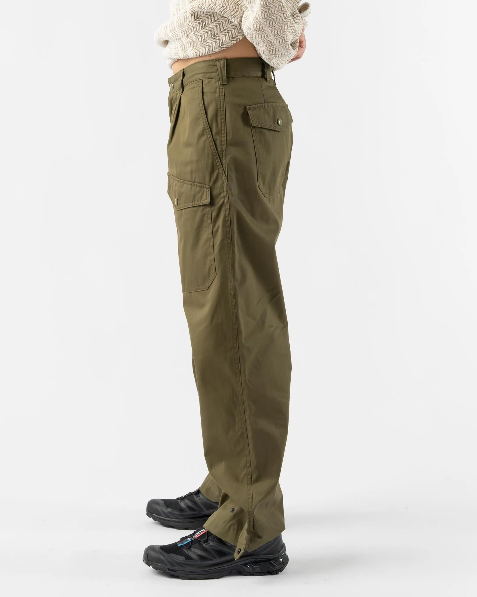 Pilgrim Surf   Supply Alfonso Fatigue Pant in Olive