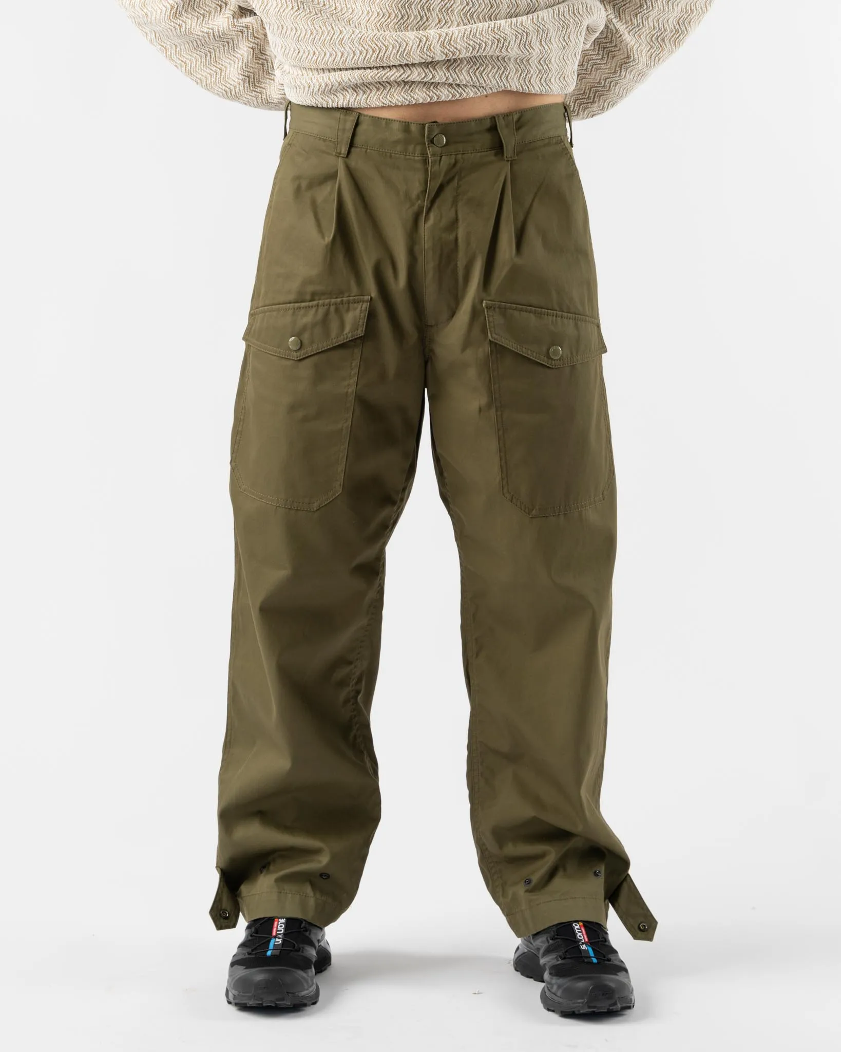 Pilgrim Surf   Supply Alfonso Fatigue Pant in Olive