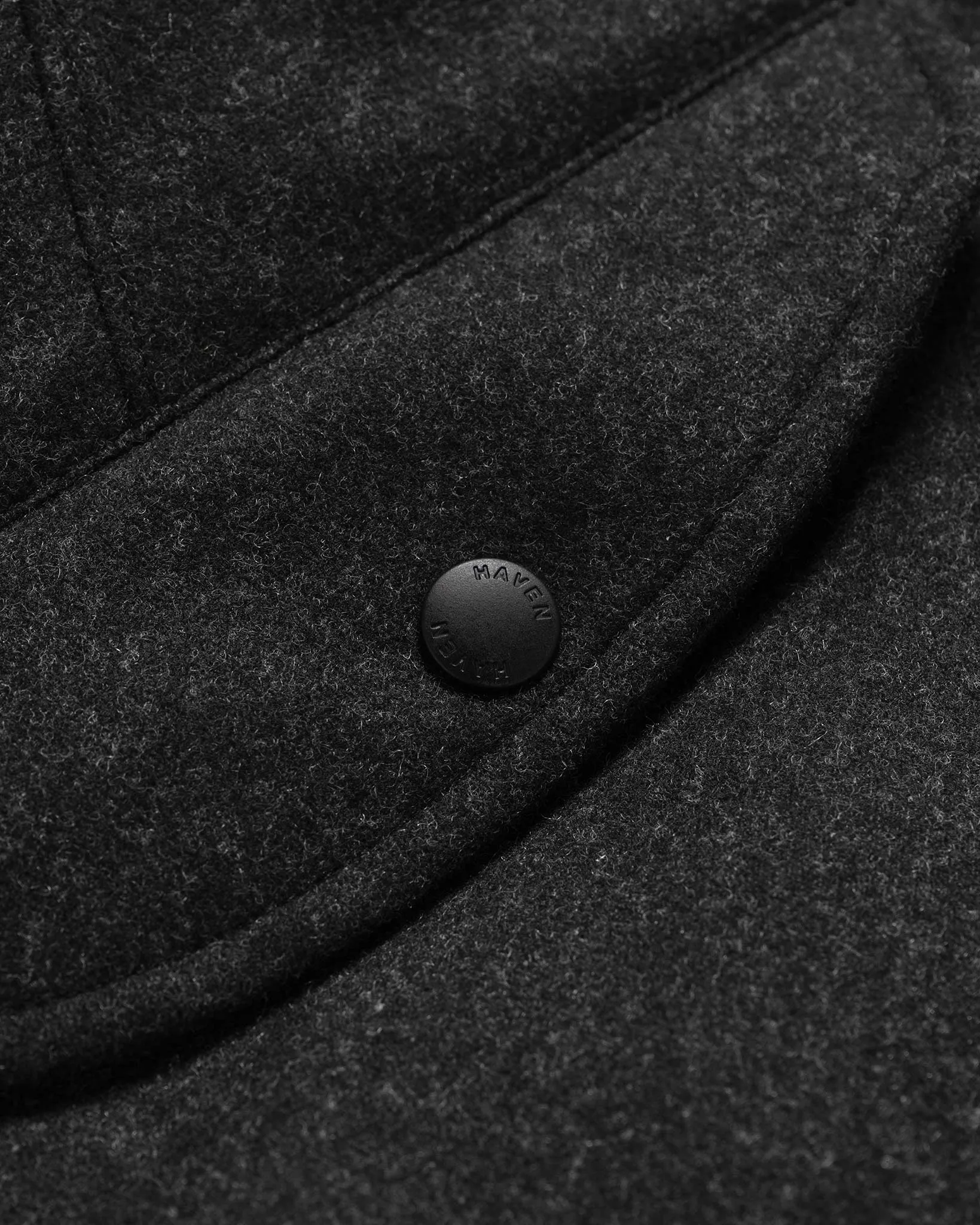 Pilot Jacket - Loro Piana Storm System® Wool Charcoal / Primaloft®