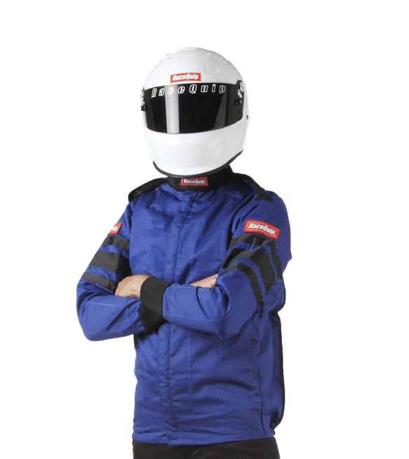 RaceQuip Multi Layer Fire Suit Jacket - Blue - Large - 121025