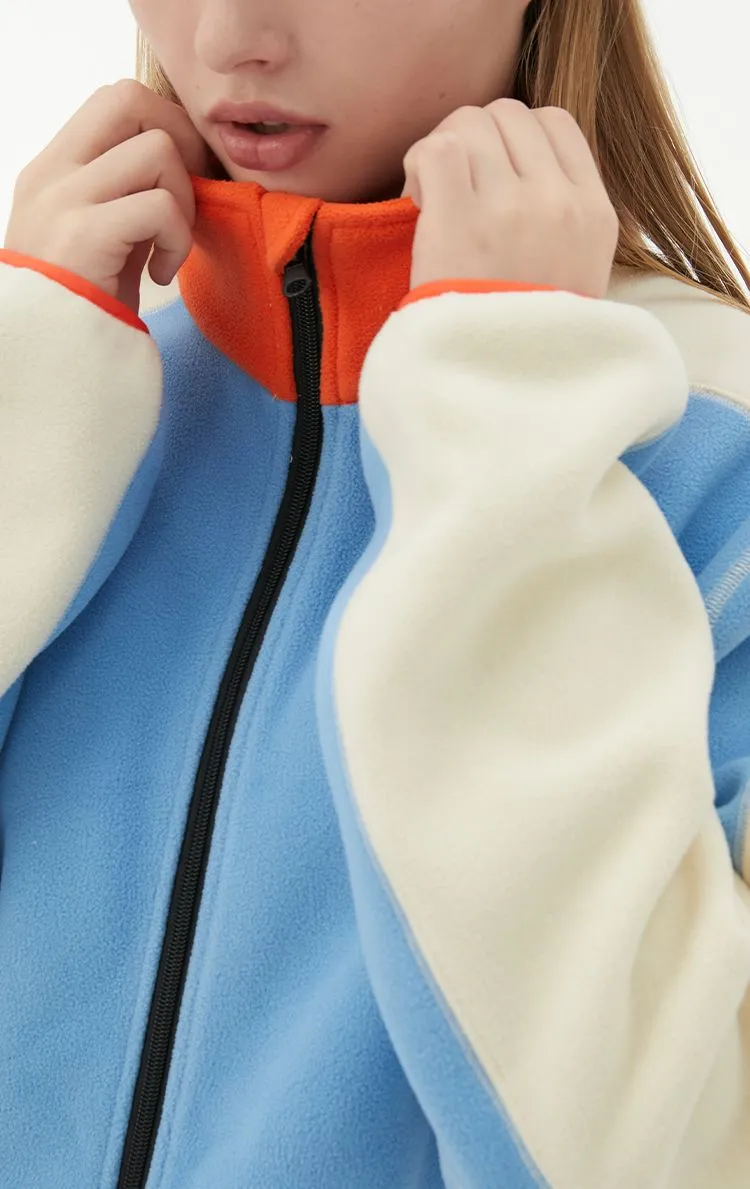 RandomPow Colorblock Mid Fleece Jacket - Unisex