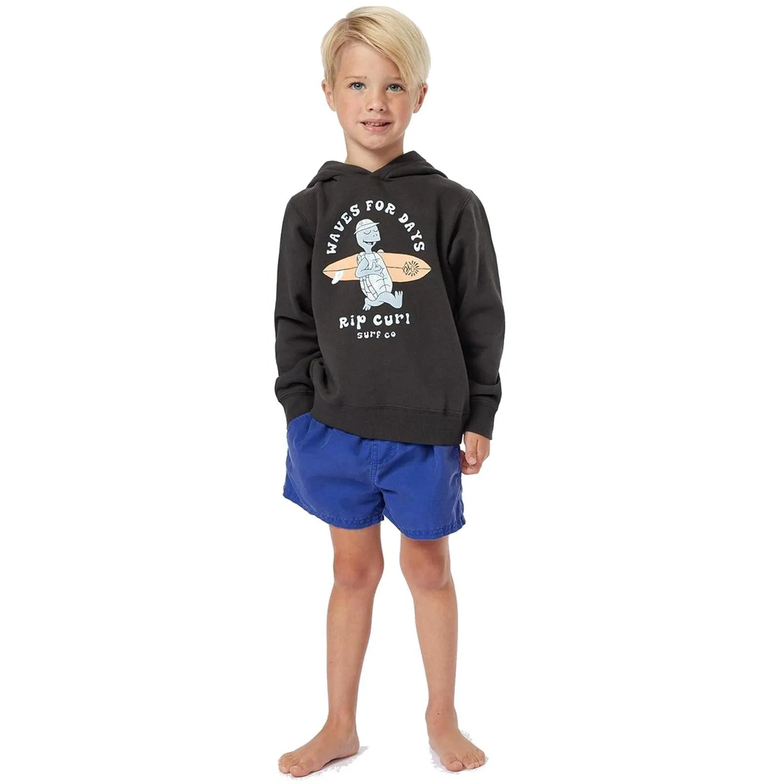 Rip Curl Kids Tube Town Turtle Graphic Hoodie