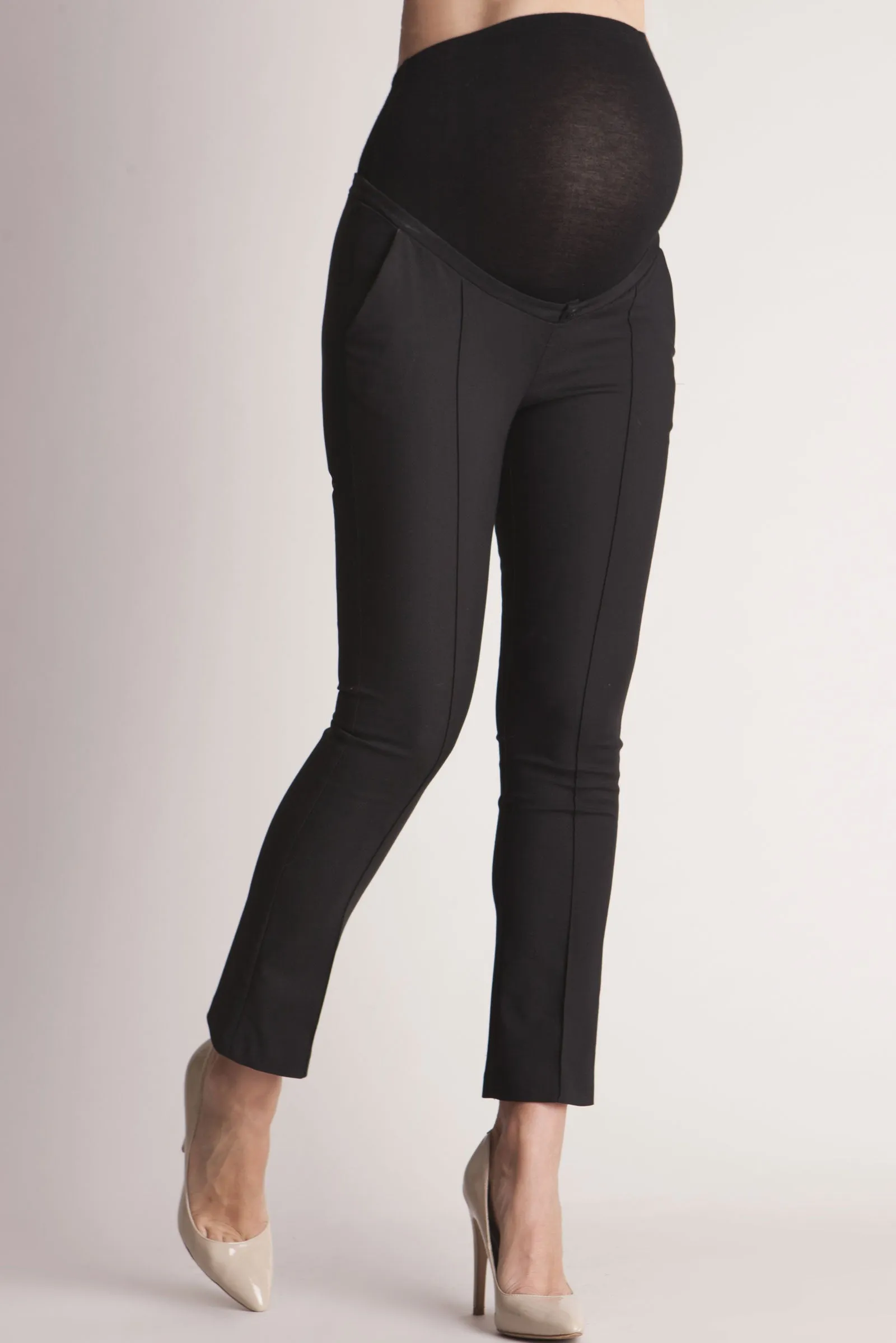 Seraphine Cressida Cropped Maternity Pants