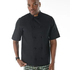 Short Sleeve Cloth Knot Chef Coat CW4450