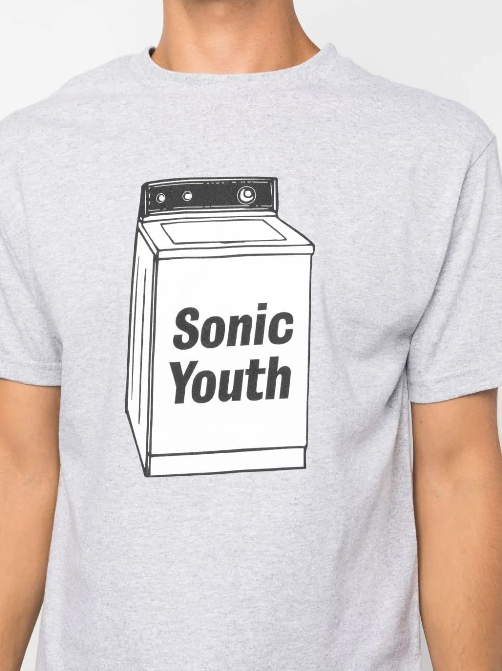 SONIC YOUTH TECHPACK GRAPHIC-PRINT COTTON T-SHIRT