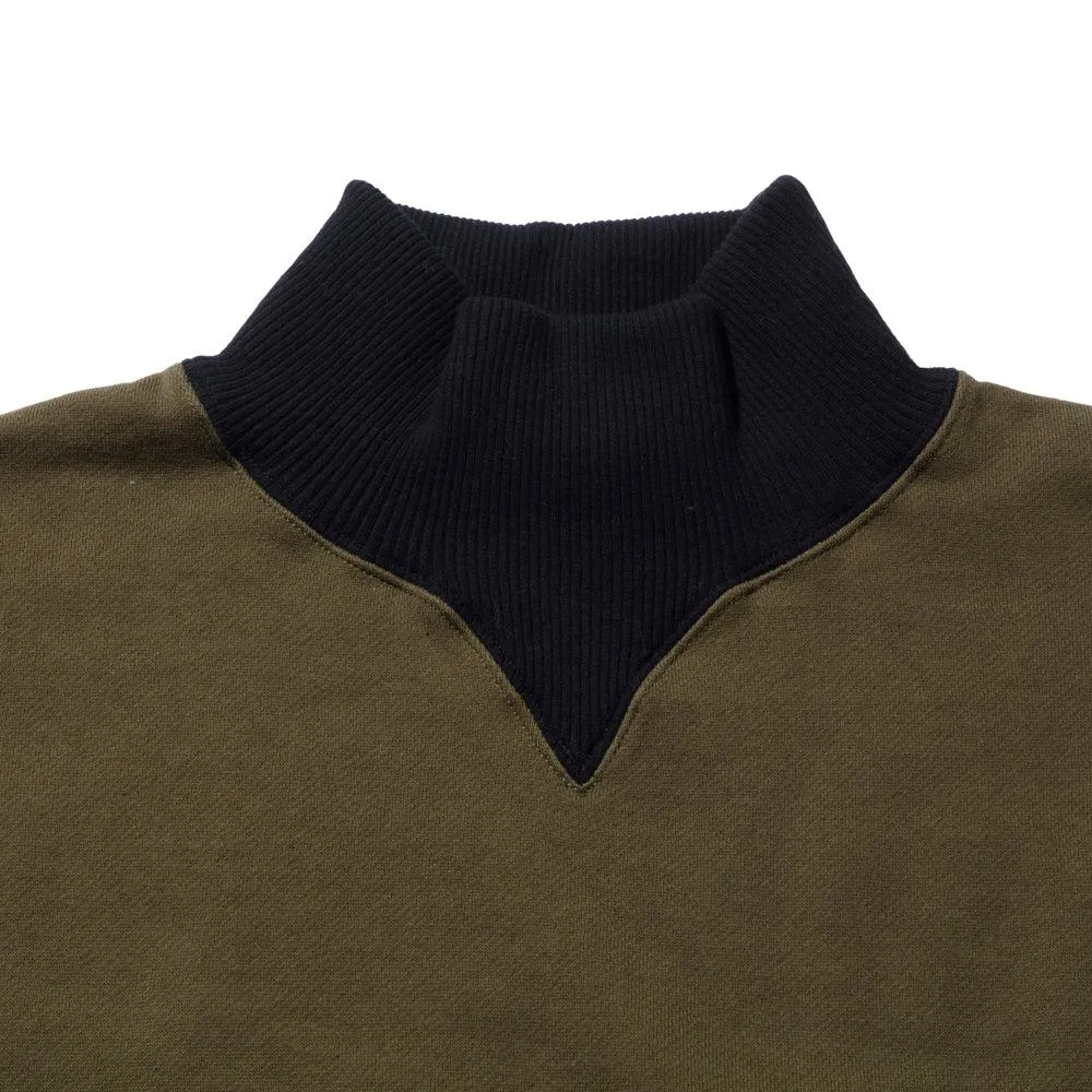 Soundman Trek Roll Neck Olive Green