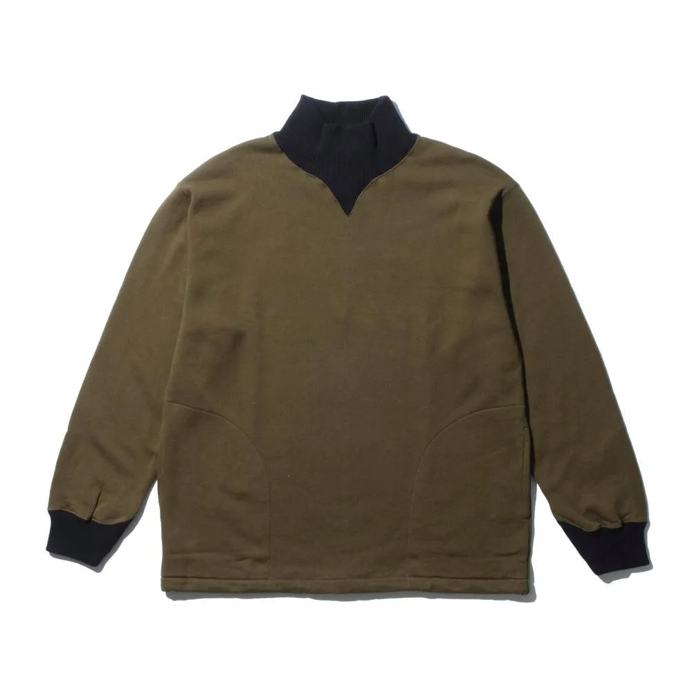 Soundman Trek Roll Neck Olive Green