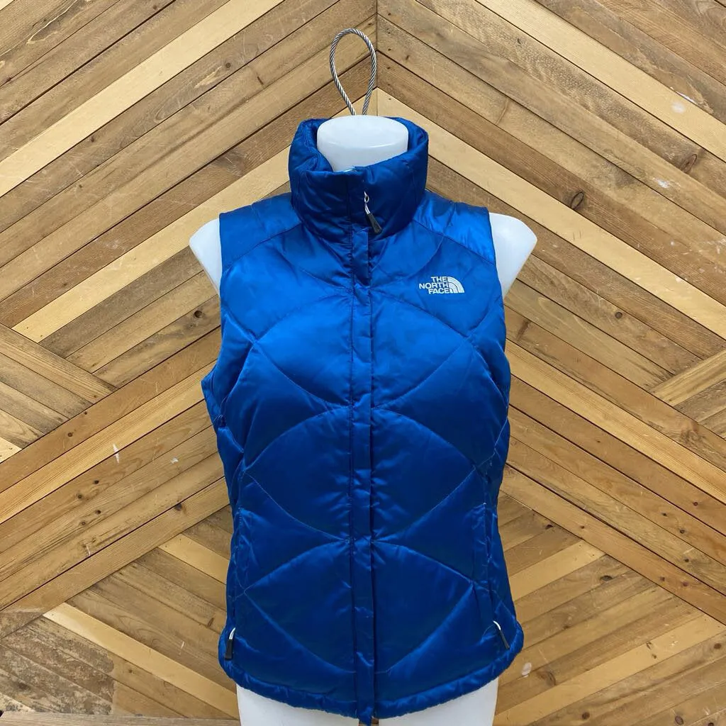 The North Face - Women's Down Vest - MSRP comp $200: Blue-women-SM