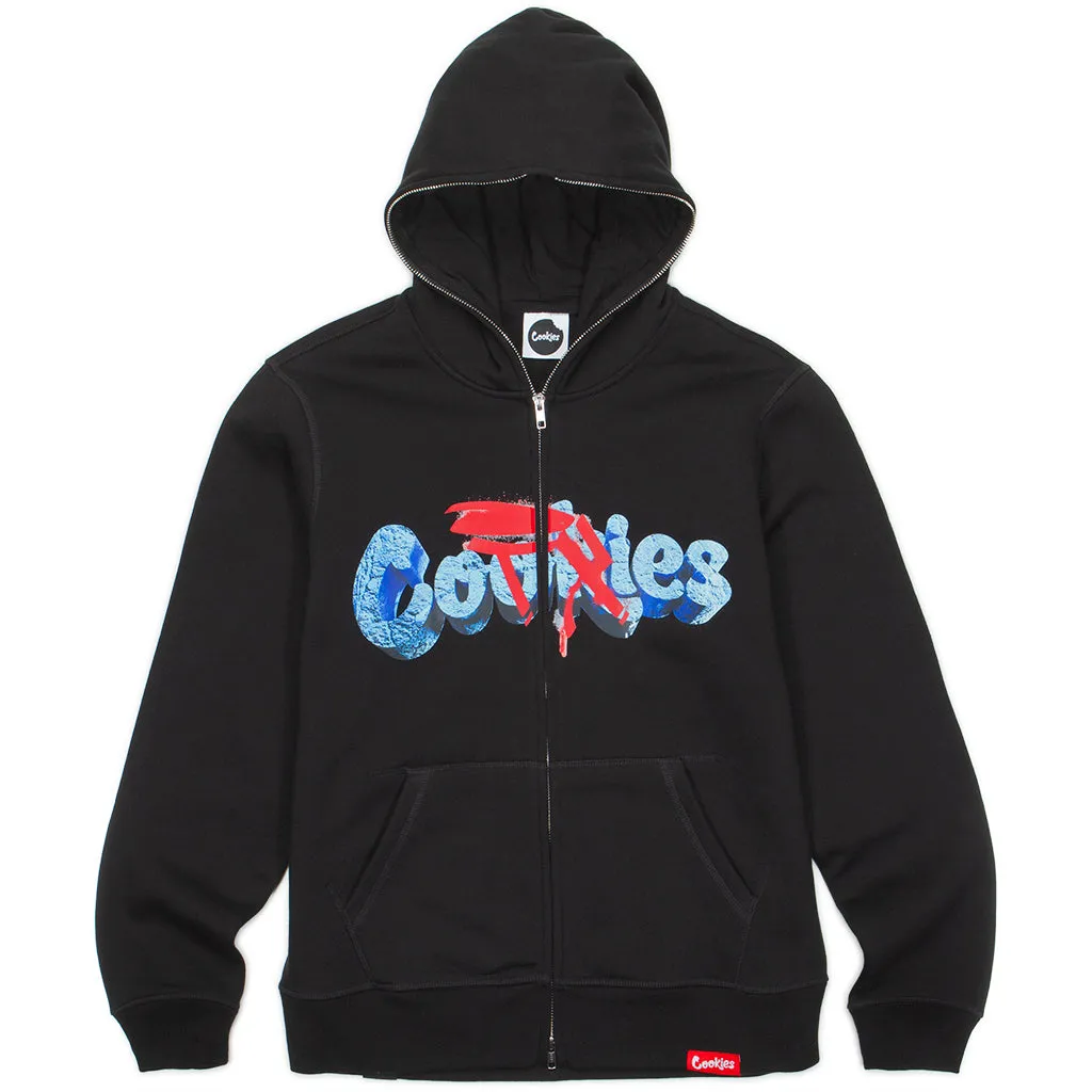 Wave Runner Zip Front Hoodie Cookies x OTX