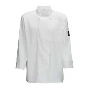 Winco UNF-5WXXL Relaxed Chef's Jacket, White, 2XL