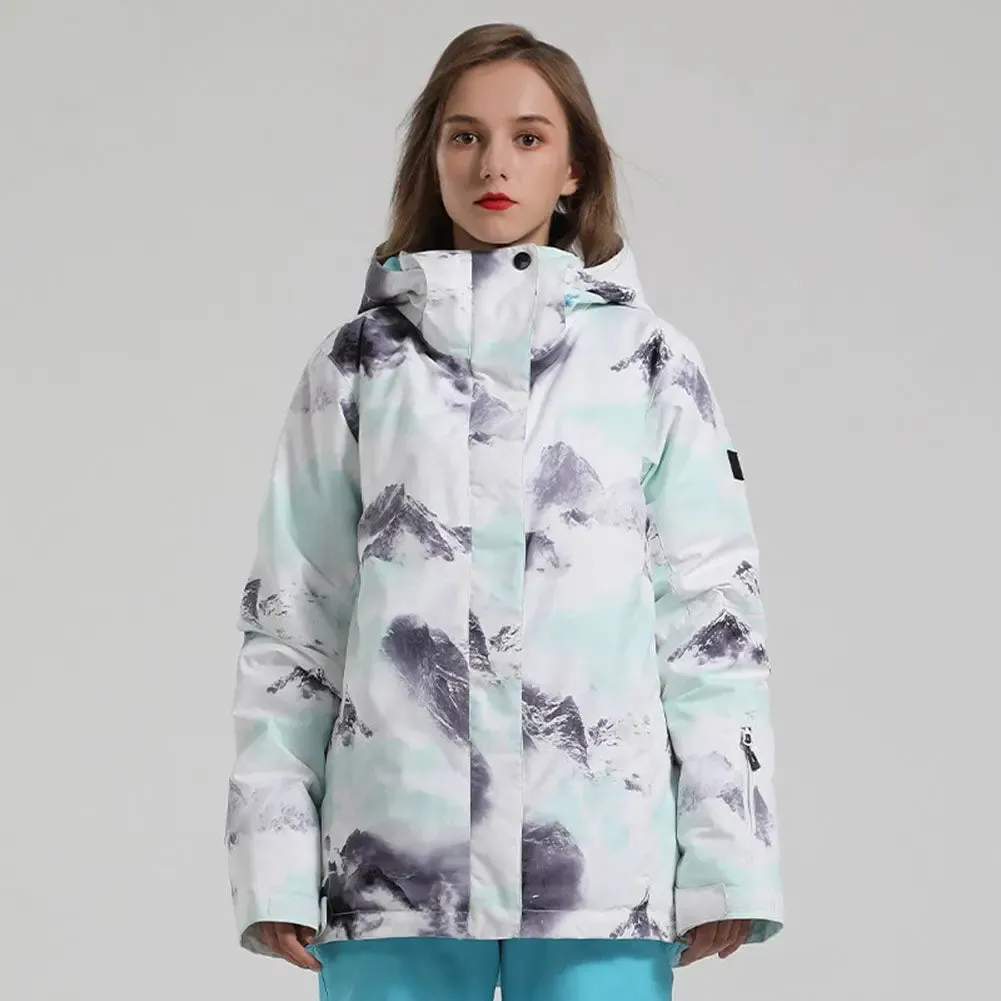 Women Loose Snowboard Ski Jacket